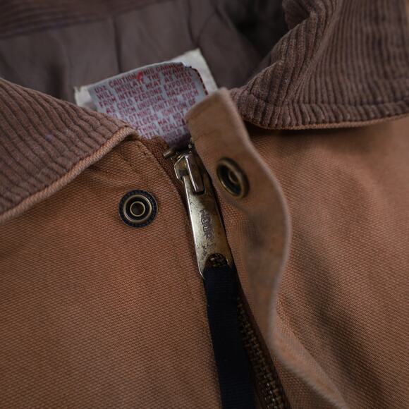 Vintage Woodsman Canvas Work Jacket. Features quilted liner - Picture 9 of 13